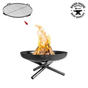 Vatra de foc Indiana 60cm cu grilaj otel CookKing