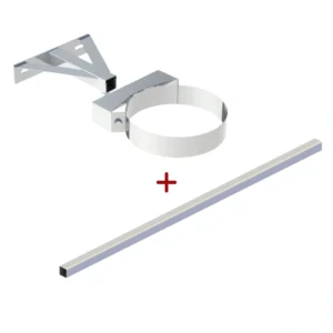 Colier ancorare reglabil 250 - 500 mm - DW ECO FI160