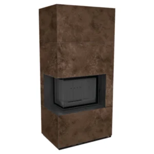 Semineu modular Flotek Box stânga, 8 kW, design modern