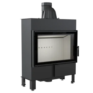 Focar S100 Deco sticlă dublă 10 kW, ardere triplă