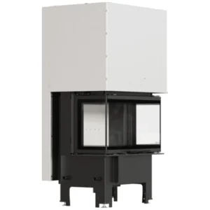 Focar semineu Kratki Regnor 680/280, 3 laturi, 6 kW