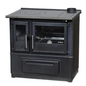 Soba de gătit SL85 8kW din fontă, cu plită și cuptor