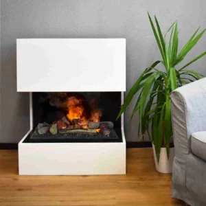 Semineu electric Kastner vapori de apă, Glow Fire
