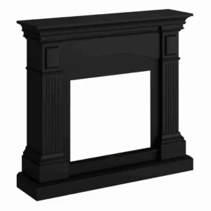 Portal semineu TAGU, negru elegant din MDF