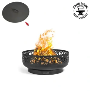 Vatră de foc Boston 80 cm cu capac CookKing
