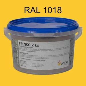 Vopsea decorativa termica 150°C - RAL1018 - Ortner
