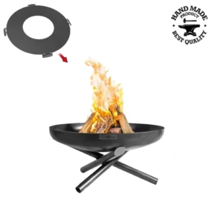Vatra de foc CookKing Indiana 80 cm cu plită