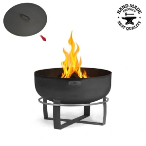 Vatră de foc CookKing Viking XXL cu capac, 80 cm