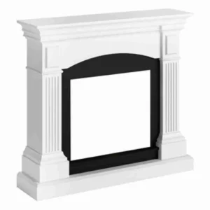 Ramă șemineu electric Tagu MDF alb