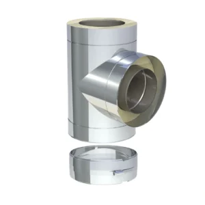 Racord T Tub inox izolat - DW ECO 50 PRO FI200 - 90GR