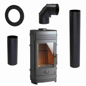 Soba fontă Cassine cu kit de racordare inclus