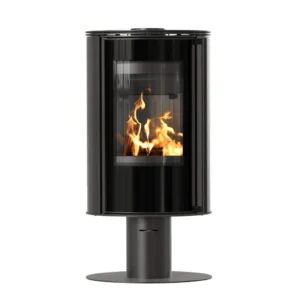 Soba otel Erik N 5.5 kW cu piedestal si samota neagra