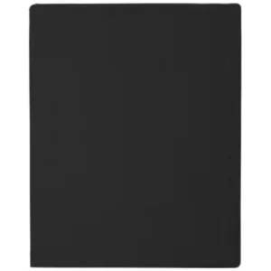 Placă de protecție sobă 80x100cm din oțel negru