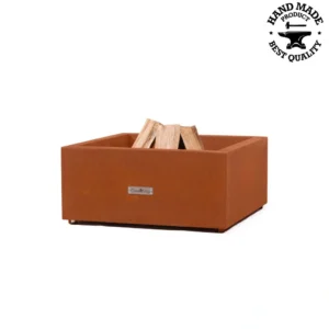 Vatra foc Bronson corten, 70 cm, pentru exterior CookKing
