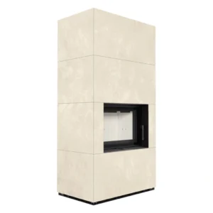 Focar modular Flotek Box, cu panouri de cuart sinterizat Kratki