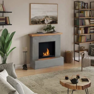 Șemineu pe bioetanol Tagu Rolf, design modern