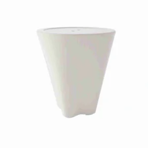 Rezervor peleti din plastic alb cu capac 30 kg