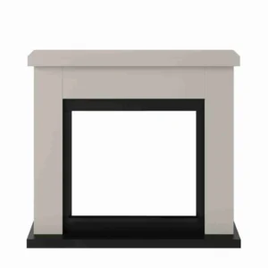 Portal șemineu MDF elegant bej