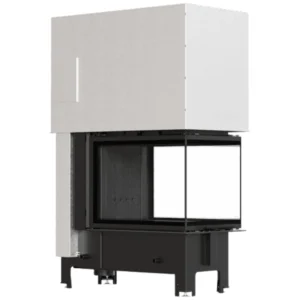 Focar Regnor 500/700 8kW cu 3 laturi și samotă neagră