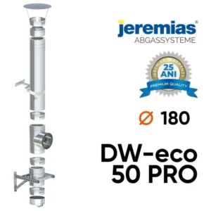 Componente cos de fum inox fi 180 DW-Eco 50 PRO