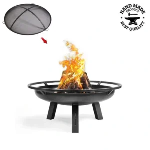 Pachet vatra foc Porto 80cm cu capac antiscântei CookKing