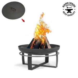 Vatră de foc CookKing Viking 100 cm cu capac