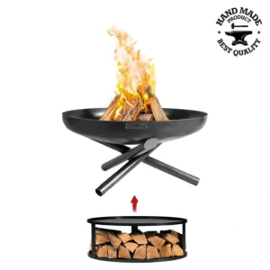 Vatra de foc CookKing Indiana 100 cm cu baza