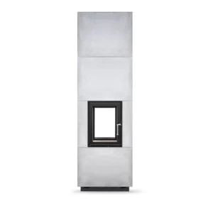 Semineu Blox tunel beton 10kW, modular, cu convecție