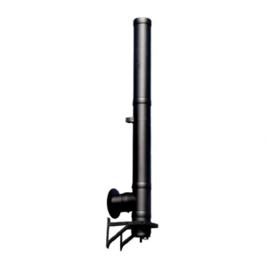 Kit cos fum Jeremias-DwBlack din inox, FI200, 3ML, racord la 90GR