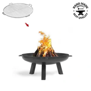 Vatra de foc CookKing Polo 80cm cu grilaj inox