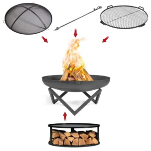 Vatra foc CookKing Santiago pachet complet 80cm