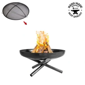 Vatra de foc CookKing Indiana 100 cm cu capac antiscantei
