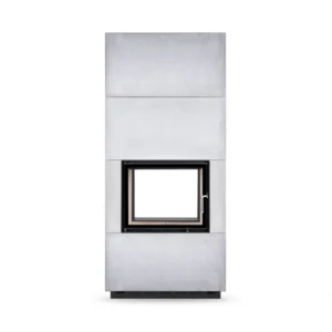 Semineu de acumulare modular Hoxter Blox cu sticlă tunel de 8 kW