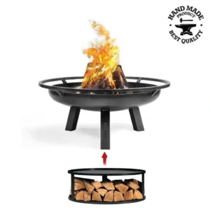 Vatră foc Porto baza lemne CookKing, 100 cm