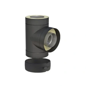 Racord T Tub inox izolat - DW Black 50 FI200 - 90GR