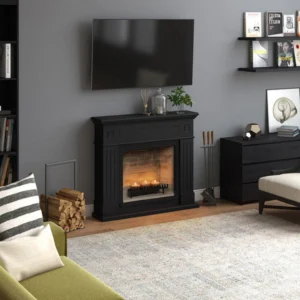 Semineu decorativ ZenFlame incastrabil pentru lumanari