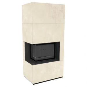 Șemineu modular Flotek sticlă stânga, 8 kW Kratki