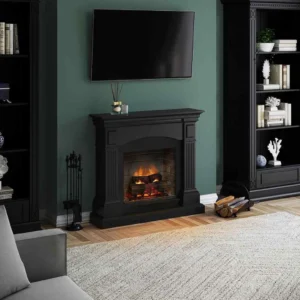 Semineu electric PowerFlame 2 deschis cu flacără 3D