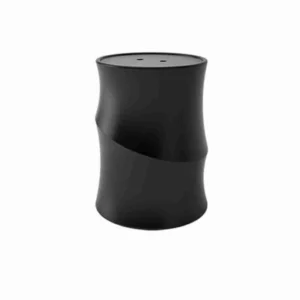 Rezervor peleti tip spirala negru din plastic 15 kg