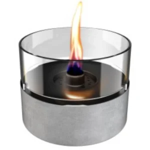 Semineu portabil TenderFlame CAFE 18, beton ceramic