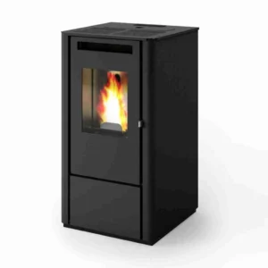 Soba pe peleti Eva Calòr compactă, 9.5 kW, clasa A+