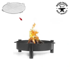 Vatră de foc CookKing Haiti 60cm cu grilaj inox
