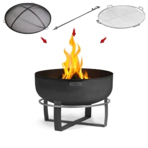 Vatră foc CookKing Viking XXL pachet complet
