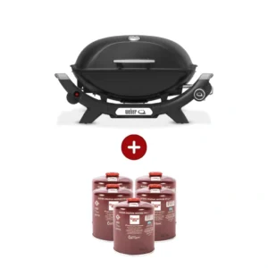 Gratar pe gaz Q 2100N + REGULATOR + 5 Rezerve gaz