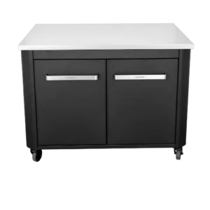 Bucatarie exterioara Cozze - modul dulap cu blat de 90 cm din otel inoxidabil