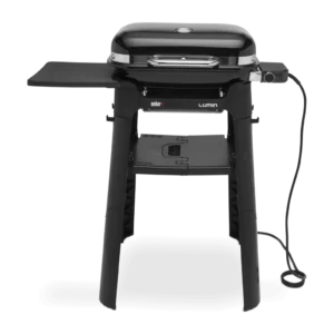 Gratar electric Lumin Compact cu suport - Negru