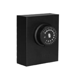 Termostat ventilator șemineu automat negru