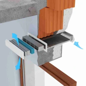 Valva aer extern - 7,5x60cm - Stabilizator