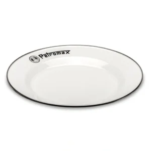 Set farfurii emailate albe 26 cm Petromax
