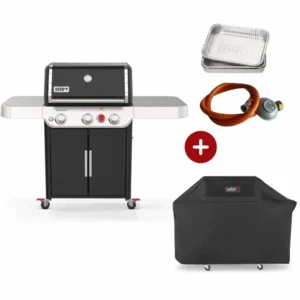 Pro Pack Weber - Gratar pe gaz Genesis E325S + Regulator